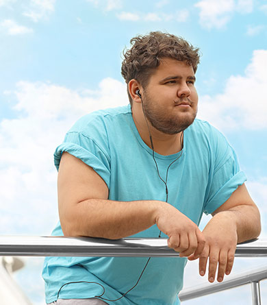 Obese Men - Gynecomastia Surgery